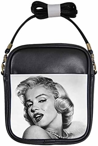 MARILYN MONROE ME AND MY MINK Leather Sling Bag Small Purse