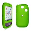 Green Rubber Feel Snap-On Cover Hard Case Cell Phone Protector for Huawei U7519 / T-Mobile TAP