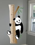 Panda Growth Chart Wall Decal - Deco Art Sticker Mural