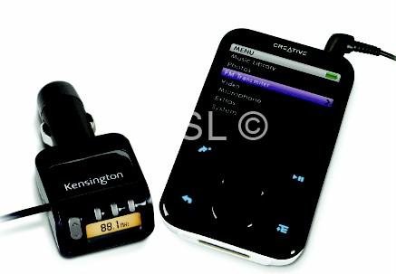 Universal FM Transmitter Black