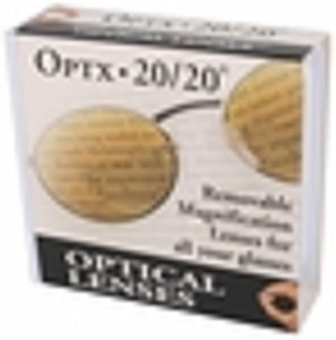 Optx 20/20 MagnOptx Large Stick-On Bifocal Lenses +1.25