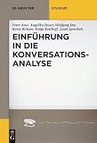 Produkt-Bild: Einf&uuml;hrung in die Konversationsanalyse (de Gruyter Studienbuch)