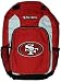 San Francisco 49ers Youth NFL Football Team Sports Backpack