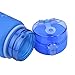 Water Bottle, 18Oz 500ml Sports Water Bottle with Leak Proof Sports Bottle Flip Top Plastic Bottle BPA-Free Water Bottle For Gym, Yoga, Running, Cycling Outdoors Water Bottle