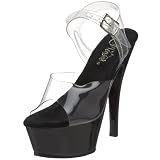 Pleaser Women's KISS-208/C/B Platform Sandal