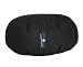 Hugger Mugger Zafus Choice Yoga Meditation Cushion (Black)