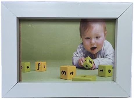 Ultimateod Wall Kit Classic White/Black Picture Frame, 2 colours, (3.7x5.3,4x6,5x7,6x8,8x10) (3.5x5, white)