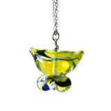 Handmade Butterfly Shaped Murano Glass- Yellow