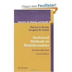 Statistical Methods In Bioinformatics: An Introduction
