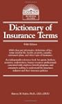 Dictionary of Insurance Terms (Barron...