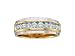Mens 1/4 ctw. Comfort Fit Diamond Wedding Band 2 Tone Gold