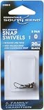 SOUTH BEND SPORTING GOOD B/BISS-0 B.B SNAP SWIVEL 3EA SZ-0 (pack of 12)