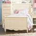 Seaside Dreams Twin Sleigh Bed-Bright White