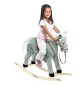 60cm Rocking Pony Grey