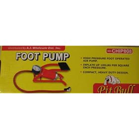 Pit Bull Foot Pump