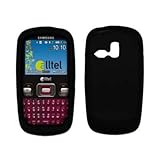 Premium Black Soft Silicone Gel Skin Cover Case for Samsung Freeform R351 [ ....