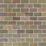 American Olean Tumbled Slate Brick Mosaic India Multicolor Ceramic Tile