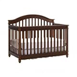 LaJobi Palisades Convertible Crib (Natural Cherry)