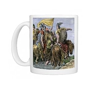 Huns migrating to Europe from Asia Photo Mugs