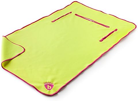 The Ultimate Bib, Lemon Zest with Passion Pink (18 Months to 5 Years)