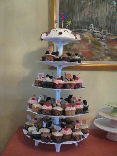 cupcake tower
