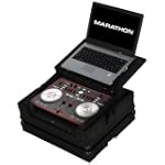 Marathon Flight Road Case MA-THPNLTBLK Black Series - Case To Hold 1 X Vestax Typhoon Music Controller with Laptop Shelf