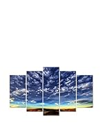 Wall Decor Fotocuadro 5 Piezas Pirámide Bestclouds