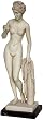 Aphrodite Holding Fruit Standing Statue
