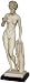 Aphrodite Holding Fruit Standing Statue