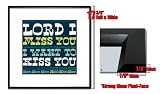 FRAMED ROLLING STONES MISS YOU LYRICS FINE ART PRINT FR SC0228