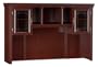 Bush Furniture Saratoga Executive Hutch, Harvest Cherry