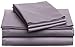 Amazon Brand – Pinzon 400-Thread-Count Hemstitch Egyptian Cotton Sheet Set - King, Plum