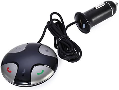COPARK Bluetooth V3.0 FM Transmitter Car Kit Hands-Free Wireless Calling Magnetic Mount Music Adapter Receiver with USB Charger