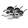 Farbeware Classic Stainless Steel Bell-Shaped 15-Piece Cookware Set