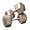 65 lb. Hex Dumbbell Pair