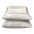 Charmeuse Satin Sheet Set - Bone