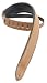 Levy's Leathers 2.5 Leather Strap with Foam Core,Tan