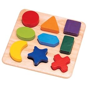 Pintoy Wooden Shape Matching Board
