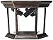 Trans Globe Lighting 4904 BC Outdoor San Marcos 6.5" Flushmount Lantern, Black Copper