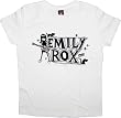 Emily the Strange EMILY ROX White juniors T-Shirt