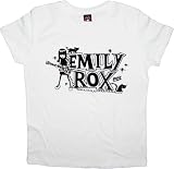 Emily the Strange EMILY ROX White juniors T-Shirt