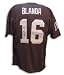 George Blanda Autographed Oakland Raiders Throwback Black Jersey