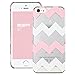 iPhone 5s Case, ESR the Beat Series[Hard Version][Protective Case [Ultra Slim][Light Weight][Scratch-Resistant] [Perfect Fit] Hard Back Cover for iPhone 5/5s (Pink Chevron)