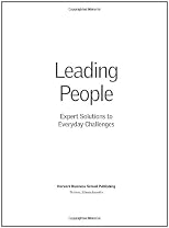 Leading People (Pocket Mentor)