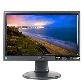 Gateway - 17 inch Widescreen LCD Monitor Black - Model# FPD1775W