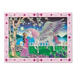 MELISSA & DOUG PEEL & PRESS STICKER BY NUMBER - MYSTICAL UNICORN