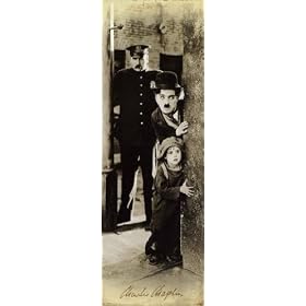 1art1 - 52067 - Poster de Porte - Charlie Chaplin - Le Kid - 158 x 53 cm
