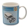 Classic Car Mini Boxed Mug Blue