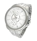 FOSSIL AUTOMATIC SILVER BRACELT 50M MENS WATCH - ME9026