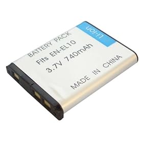 【クリックで詳細表示】≪ ニコン Nikon ≫ EN-EL10 互換 バッテリー